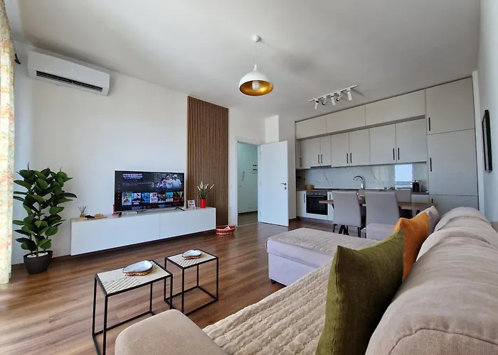 公寓 Red & White Palace 地拉那